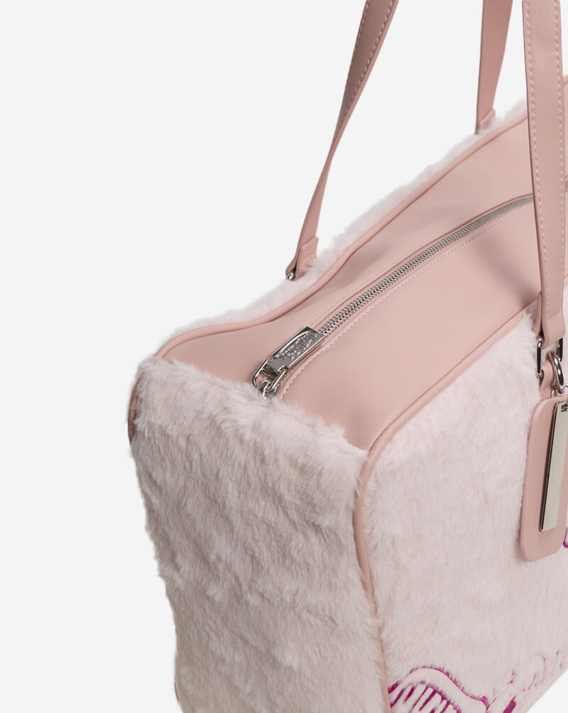 Von Dutch Furry Pink Tote VDTB-003 Pink 4