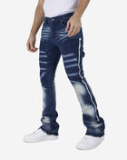 Stacked Panel Denim Jeans 