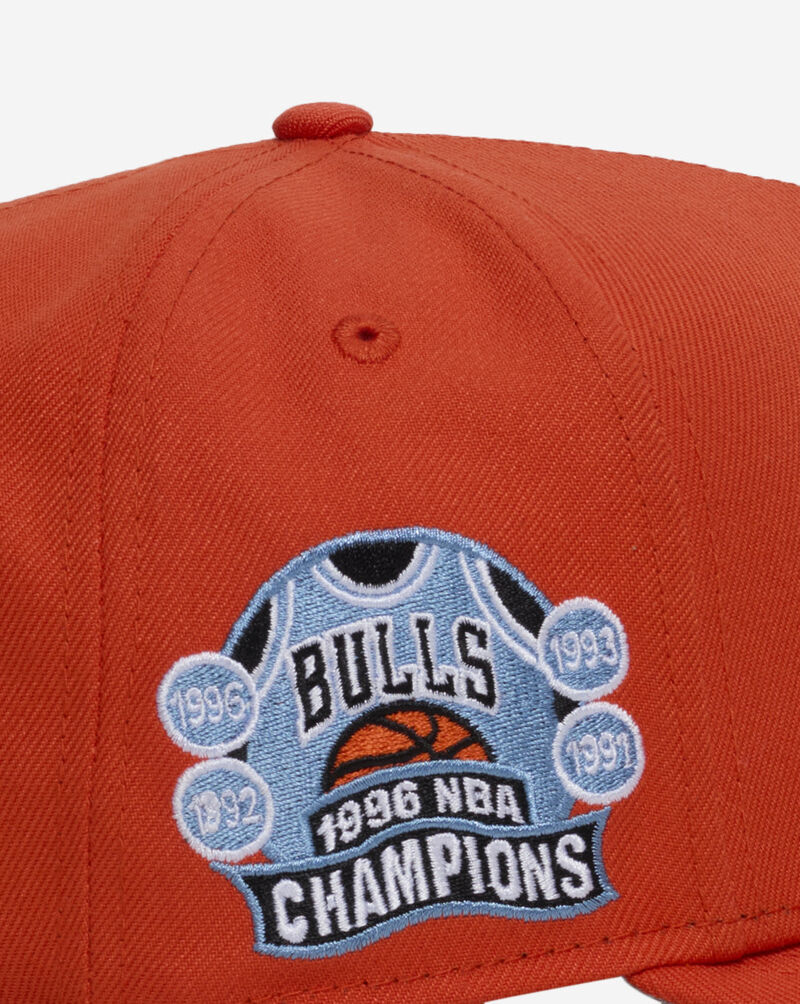 New Era 9Fifty Chicago Bulls A-Frame Snapback Hat 71012290 Orange 2