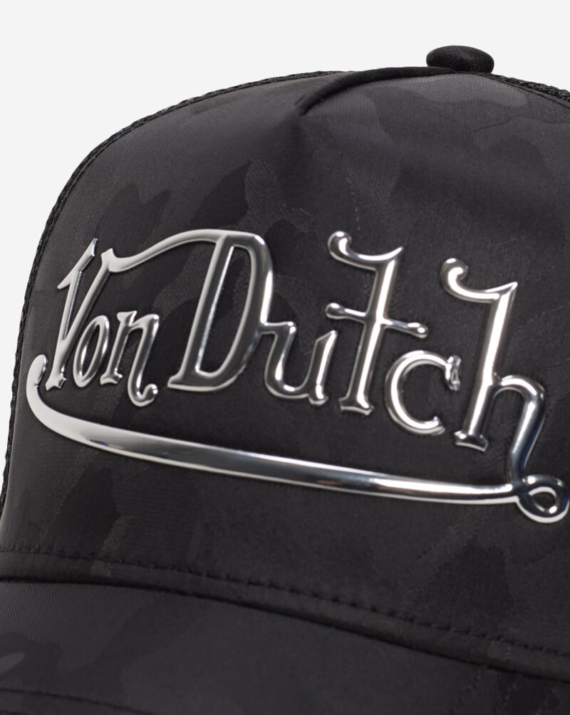 Von Dutch Chromatic Trucker Hat VDHH0060 Black 2