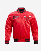 PRO STANDARD Chicago Bulls Retro Classic Rib Satin Jacket BCB656009-RBK Red 1