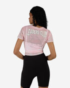 Smoke Rise Rhinestone Mesh Tee RKT26S403SN-BABYPINK Pink 2