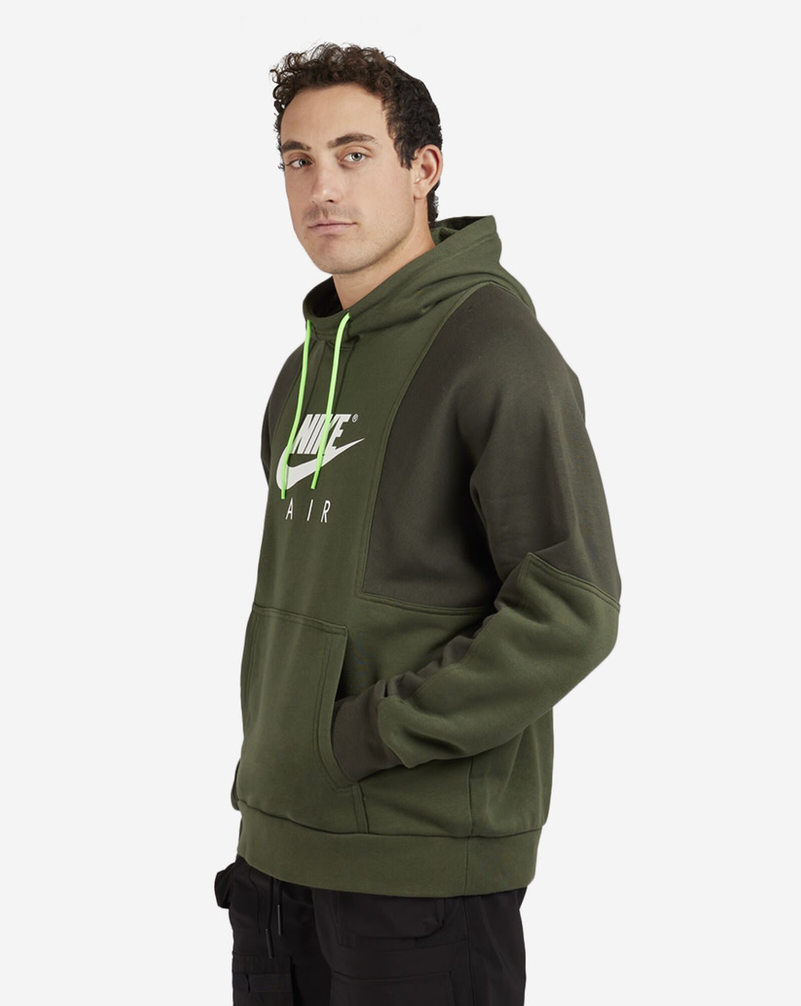 Shop Nike NSW Air Pullover Hoodie DD6383-335 green | SNIPES USA