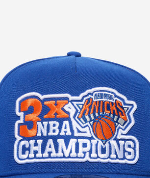 9Fifty New York Knicks 3X Champs A-Frame Snapback Hat