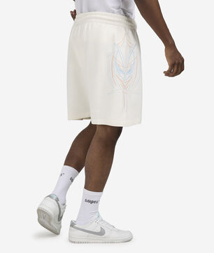  Floral Logo Fleece Shorts