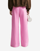 Nike Studio Fleece Medium Weight Mid-Rise Wide-Leg Pants IU1958-621 Pink 2