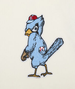 Big Boys' St. Louis Cardinals Retro Classic Rib Fleece Pull Over Hoodie