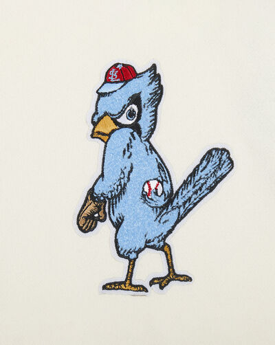 Big Boys' St. Louis Cardinals Retro Classic Rib Fleece Pull Over Hoodie