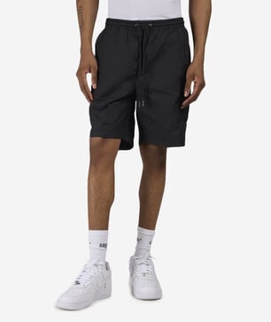 Waxed Nylon Shorts