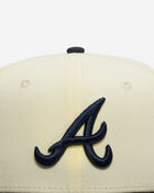 New Era 59Fifty Atlanta Braves Core Fitted Hat 60956056 cream 2