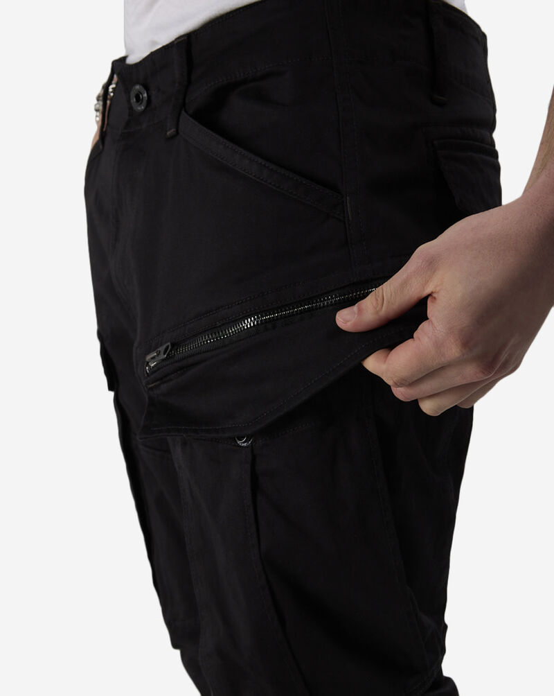 G Star Rovic Zip 3D Regular Tapered Denim Jeans D0219051266484-BLK Black 3