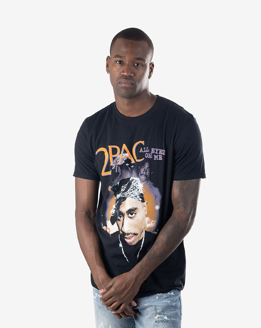 Shop Graphic Tees Tupac All Eyes On Me