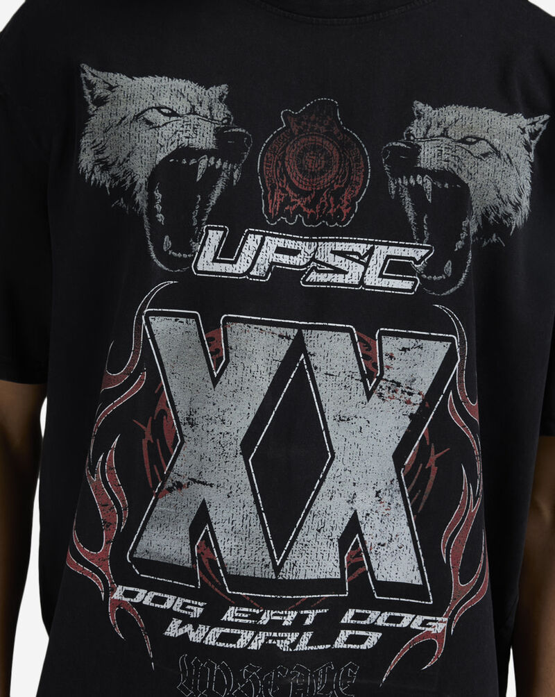 Upscale Dog Eat Dog World Tee MTUS511A-00007 Black 3