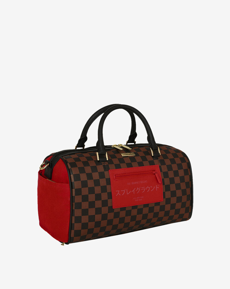 Sprayground Red Redemption Mini Duffle Bag D8898 Multi 3