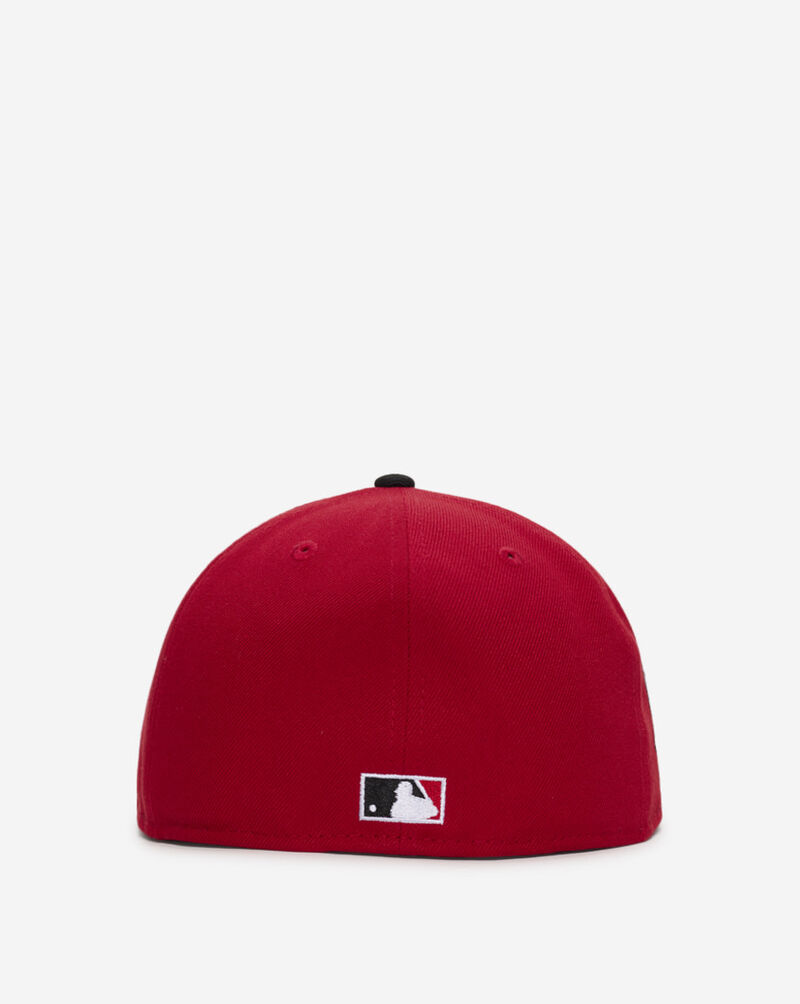 New Era 59Fifty Los Angeles Dodgers Fire Red Fitted Hat 70946524 Red 3