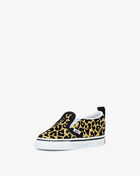 Toddler Flocked Leopard Classic Slip-On