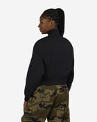 Nike NSW Phoenix Fleece 1/4-Zip Cropped Sweatshirt DQ5767-010 Black 2