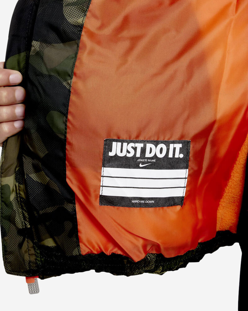 Nike Little Kids' Windrunner Puffer Jacket 86H860-A38 Camo 5