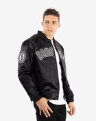 Pro Standard Brooklyn Nets Big Logo Satin Jacket BBN652887-BLK Black 2