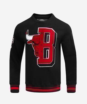 Chicago Bulls Mash Up Rib Fleece Crewneck