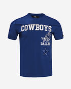 PRO STANDARD Dallas Cowboys Retro Classic Striped Tee FDC143511-DBL Blue 1
