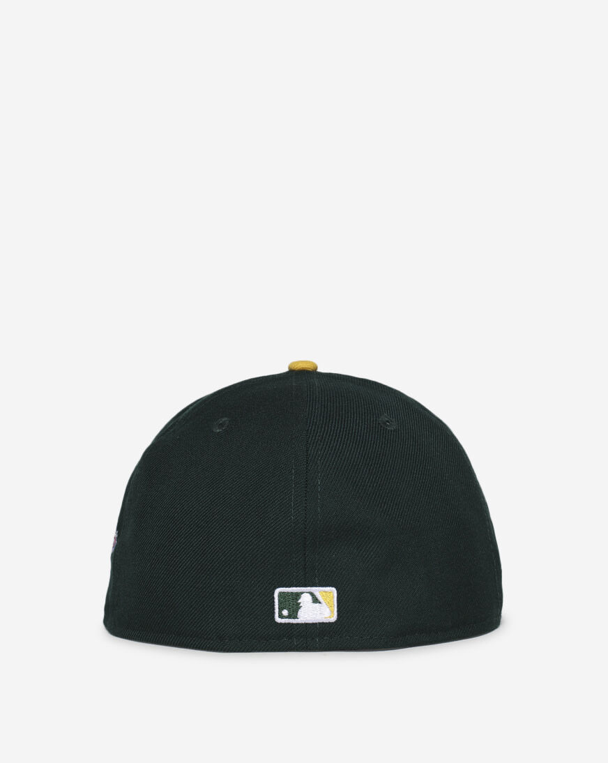 【海外限定】New Era 59FIFTY Oakland Athletics Black/Green New Era 59Fifty Oakland Athletics Swirl Fitted Hat Dark