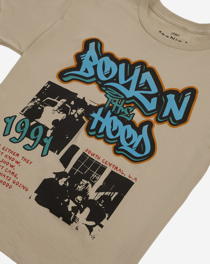 Shop Graphic Tees Kids' Boyz N The Hood Tee BZH5260YB beige