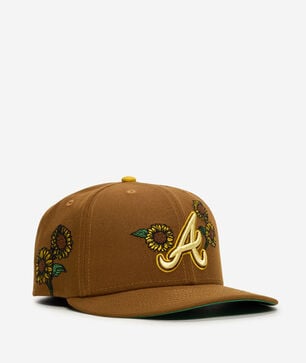 59Fifty Atlanta Braves Sunflower Fitted Hat
