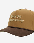 Respectfully Twill Suede Trucker Hat
