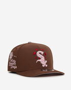 New Era 9Fifty Chicago White Sox V-Day A-Frame Snapback Hat 60891158 Brown 1