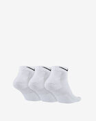Nike Everyday 3Pk Quarter Cushion Socks SX7670-100 White 2
