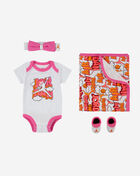 Jordan Infant 4PC Blanket Set NJ0544-001 White 1