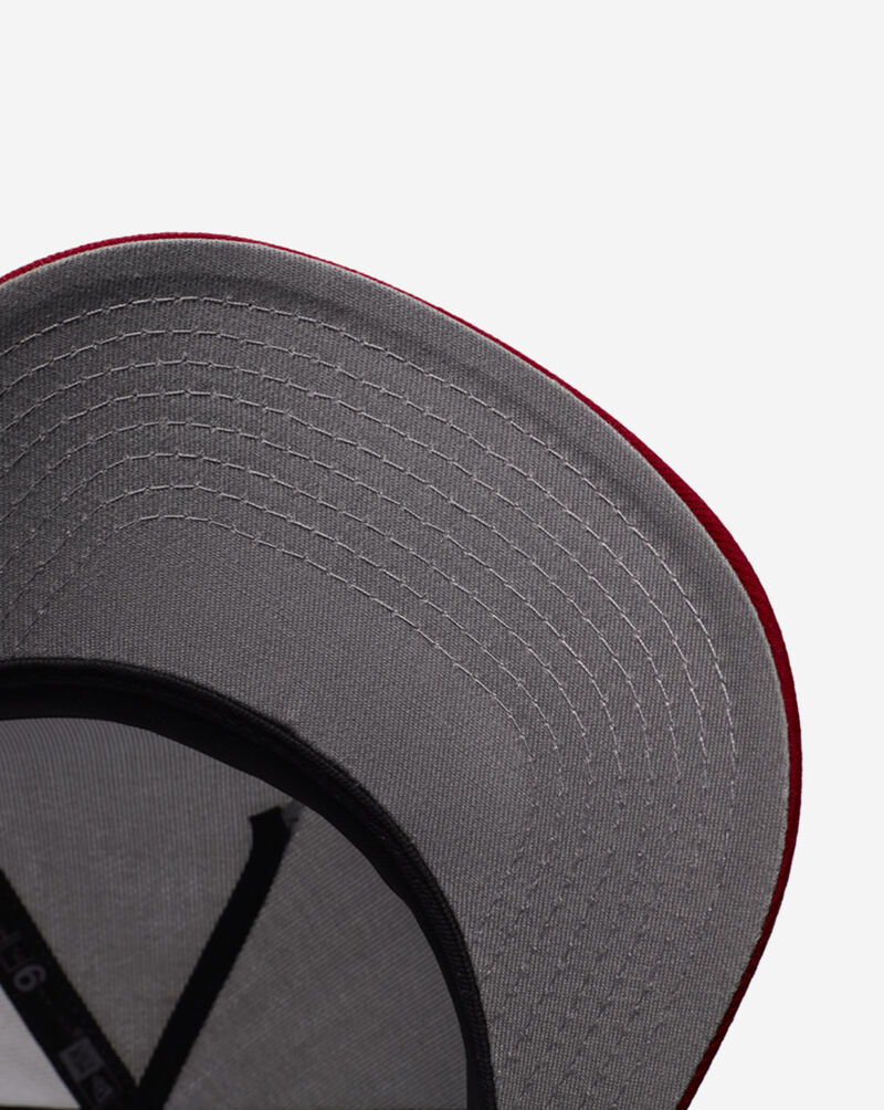 New Era 9Fifty New York Yankees Fire Red A-Frame Snapback Hat 70946464 White 4