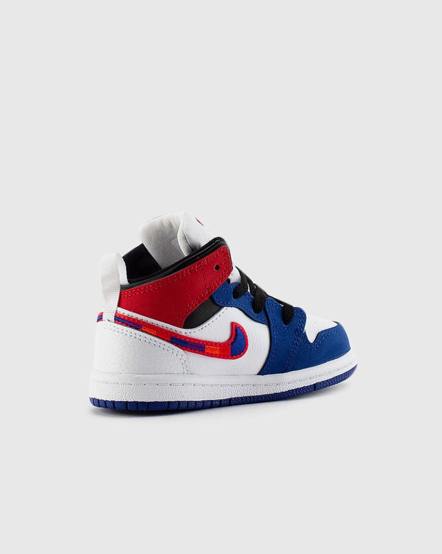 jordan 1 mid se red and blue