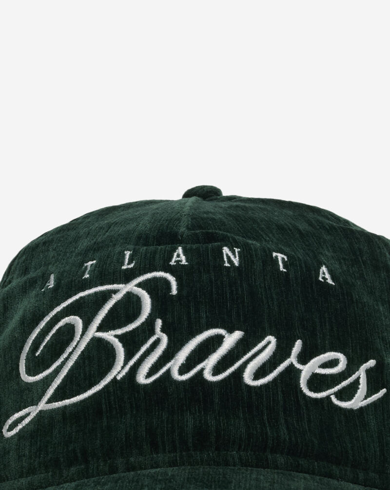 New Era 19Twenty Atlanta Braves Velvet Snapback Hat 60769977 Green 2