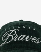 New Era 19Twenty Atlanta Braves Velvet Snapback Hat 60769977 Green 2