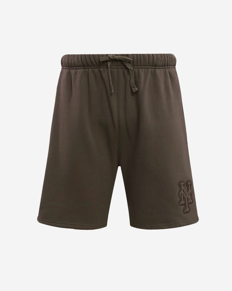 PRO STANDARD New York Mets Neutral Fleece Short LNM3311669-DKT Brown 1
