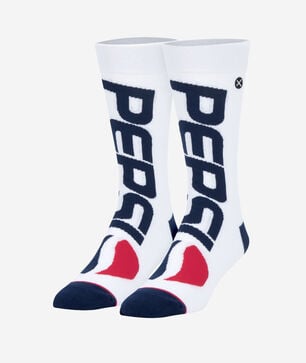 Pepsi Cool Knit Split Crew Straight Socks