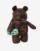 Teddy Bear Checked Backpack