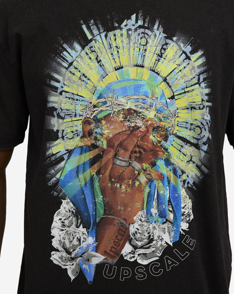 Upscale Urban Saint Tee MTUS195A-00007 Black 3