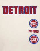 Detroit Pistons Retro Classic Rib Crewneck