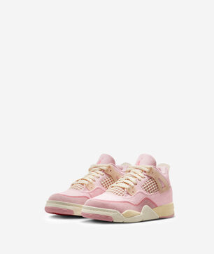 Little Kids' Air Jordan 4 Retro "Pearl Pink and Iced Carmine"