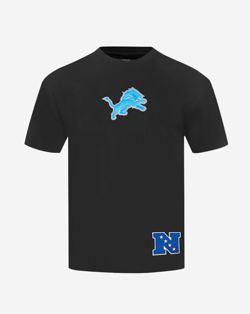 PRO STANDARD Detroit Lions Wingspam Drop Shoulder Tee FDL1410527-BLK Black 1