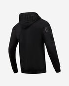 Boston Celtics Triple Black Double Knit Full-Zip Hoodie