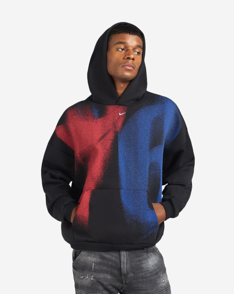 Nike Philadelphia 76ers Standard Issue Fleece Basketball Hoodie IQ2575-010 Black 1