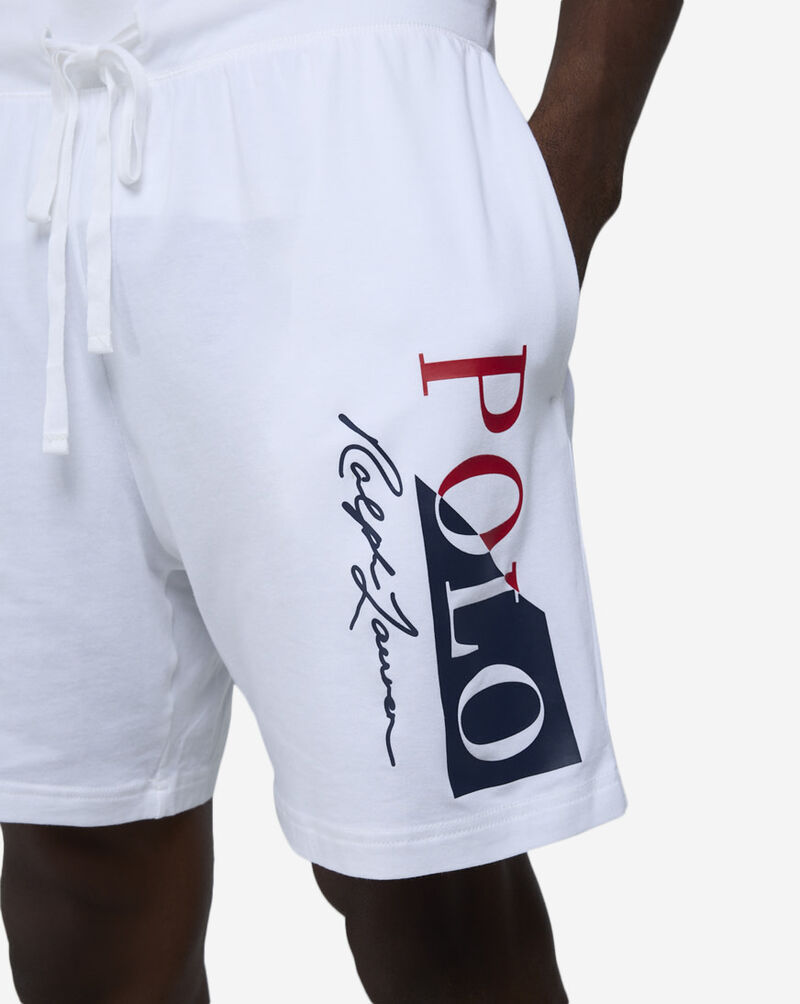 Polo Ralph Lauren Logo Sleep Shorts PF26RL-AAVU White 3