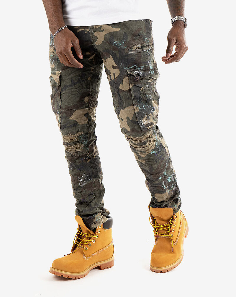 Jordan Craig Painted Twill Cargo Pants Mens Clothes | Snipes USA