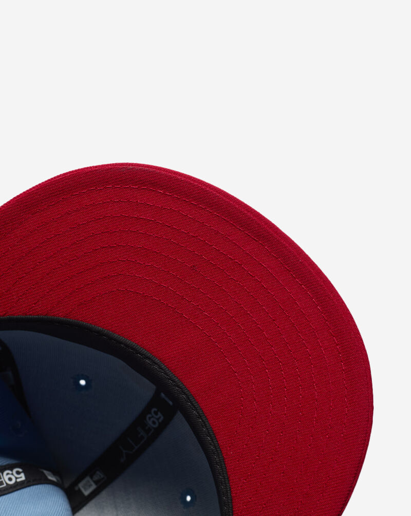 New Era 59Fifty Ole Miss Logo Fitted Hat 70659455 Blue 4