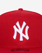 New Era 9Fifty New York Yankees A-Frame Snapback Hat 60873565 Red 2