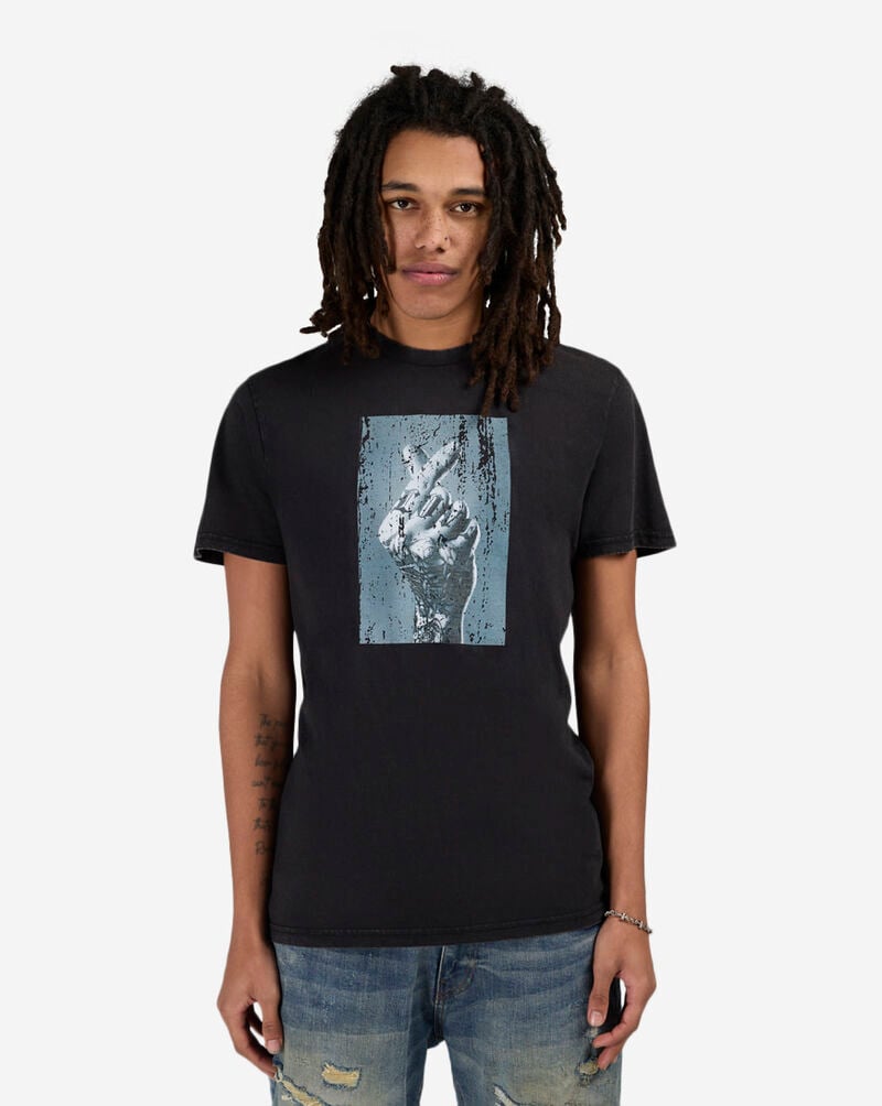 Mister Tee Love Hand Sign Tee MTUS472A-US-03054 Black 1